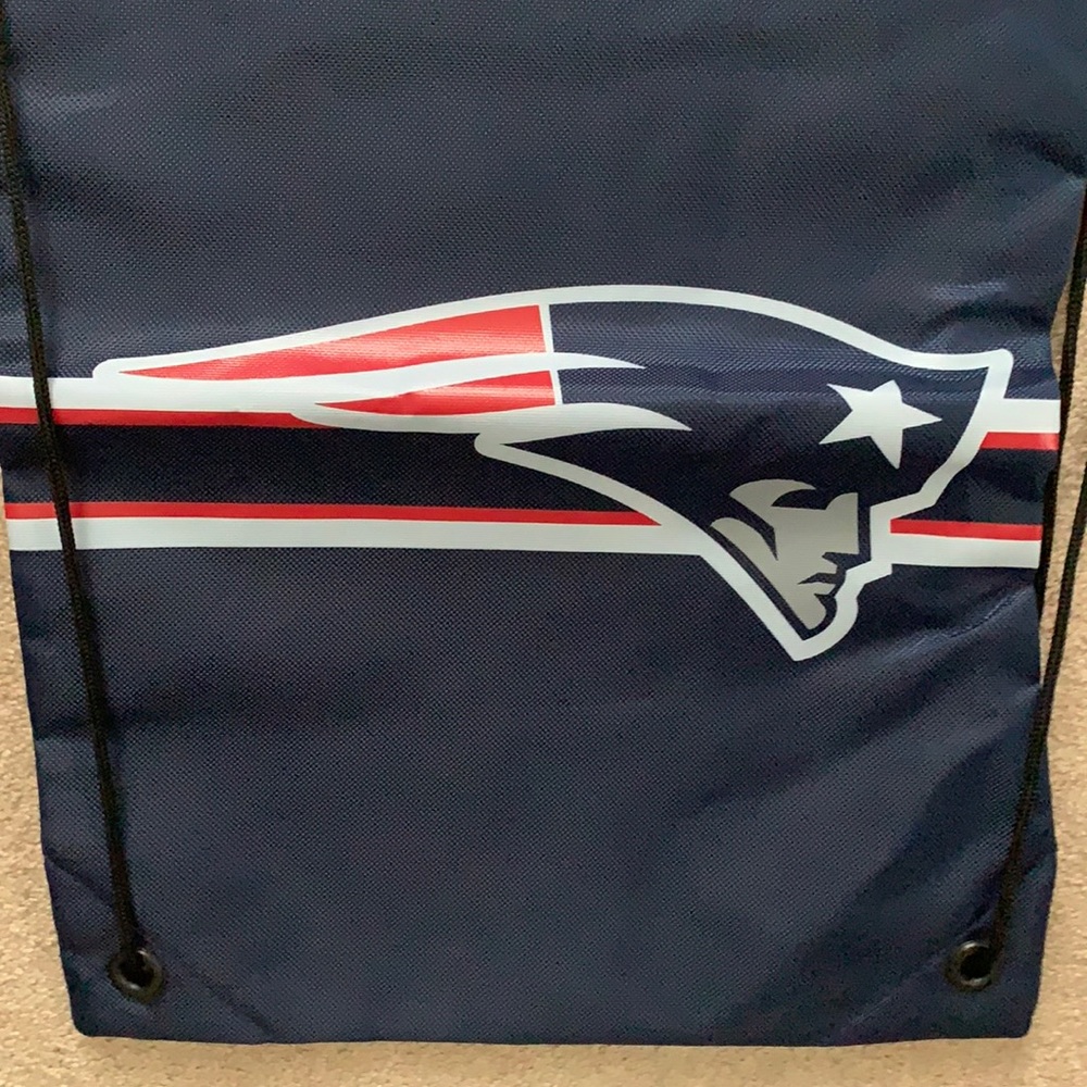 NFL England Patriots Drawstring Backpack - Picture 6 of 9